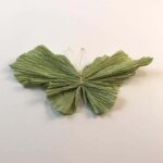 Crepe papir 180g – Støvet grøn