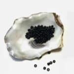 Rocaille perler – sort