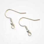 Ørebøjler sølvfarvet 12 stk