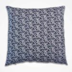 Liberty pude Mitsi Valeria Aubergine/Marine 50x50