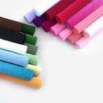 Crepe papir – sæt med  24 farver No1