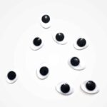 Rulleøjne oval 10x12mm 10stk
