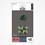 Stjernestrimler 40mmx100cm 24stk. (4x6stk. ass. motiver)