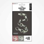 Strimler "Merry Christmas" 1x14cm, 50stk.