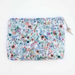 Makeuppung i Libertystof Floral Picnic Fersken