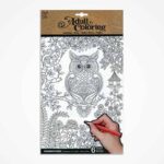 Maleark Fugle A4 6 motiver