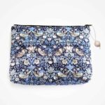 Makeuppung Liberty Strawberry Thief Blå