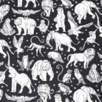 Liberty stof - Midnight marine