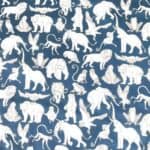 Liberty stof - Arthurs Ark blå