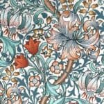 William Morris Fat Eight Golden Lily Autumn