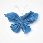 Crepe papir 180g – Støvet Blå