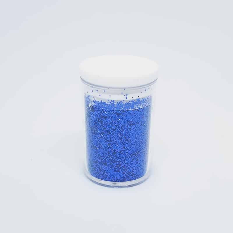 GL0020-glimmer-glitterdrys-blaaglimmer Glimmer Blå - Billede 1
