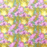 Fat Quarter Clemmentina Gul/rosa