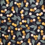 Liberty Fat Quarter Cherry Drops Mustard