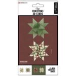 Stjernestrimler X-mas 25mmx88cm 24stk. (4x6stk. ass. motiver)