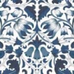 Liberty - Lodden organic Blå 45x115cm