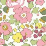Liberty Pude Betsy organic rosa 40x40
