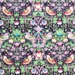 Liberty stof Strawberry Thief Rosa