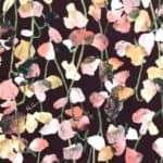 Liberty Poplin Sweet Midnight Rose