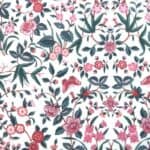 Liberty stof - Tapestry Hvid/rosa
