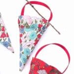 Kræmmerhus Liberty Poppy and Daisy Rød/turkis