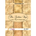 The Golden Age 6 stk 120g designpapir