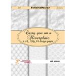 Carry you on a Silverplate 6 stk 120g A4 design papir