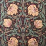 William Morris Fat Eight Pimpernel Bordeaux