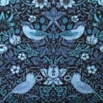 William Morris Fat Eight Strawberry Thief Blå