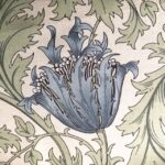 William Morris Fat Quarter Anemone Sand/blå