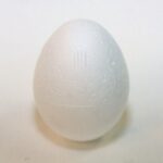 Styropor Æg 2stk 12cm