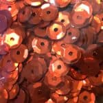 Pailletter Kobber 6 mm ca. 500stk