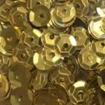 Pailletter Guld 6 mm ca. 500stk