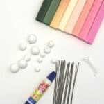 -Crepe papir - Startkit Pastel