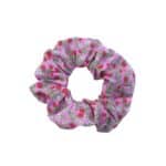 Liberty Scrunchie Strawberry and Cream Rosa