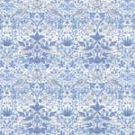 -Strawberry Thief Mega light blue