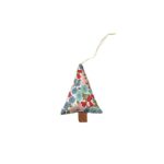 Liberty Juletræ Poppy and Daisy Rød/turkis