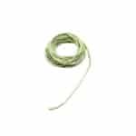 Satinsnor 2mm (2 meter) lys grøn