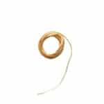 Satinsnor 2mm (2 meter) sart gul