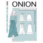 onion Slå om-nederdele med volant 3036