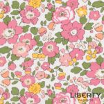 ---Liberty stof - Betsy Rosa/NEon