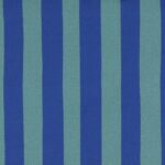 Poplin Stripe Blue/turkis